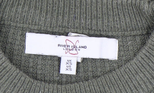 River Island Women’s Green XS Pullover Jumper