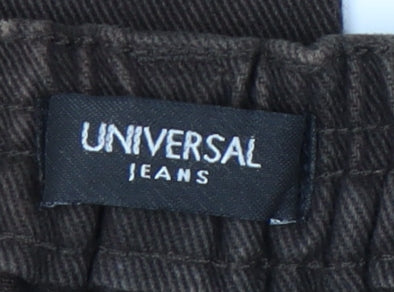 Universal Women's Brown Straight-Leg Jeans Size 16