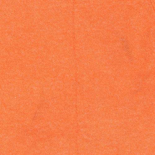 Marks and Spencer Women’s Orange Mock Neck Pullover Jumper M