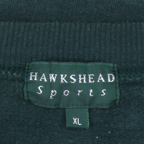 Hawkshead Sports Men's XL Green Sweatshirt