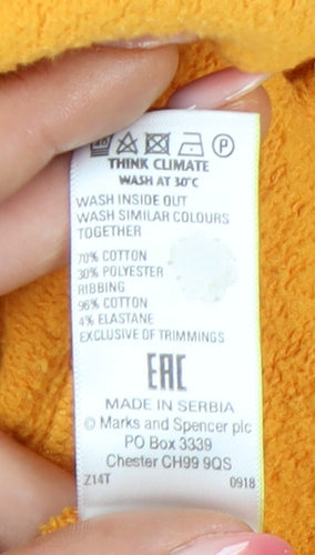Marks & Spencer Women's Orange XL Pullover Sweatshirt