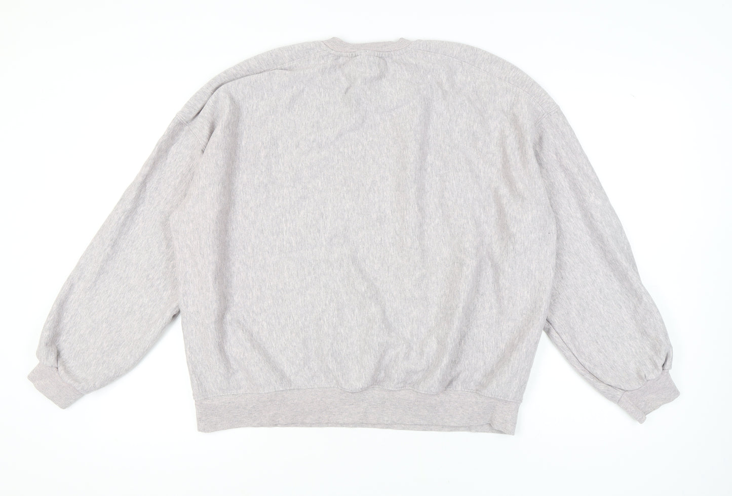 Bershka Women's Grey Pullover Sweatshirt Size 12