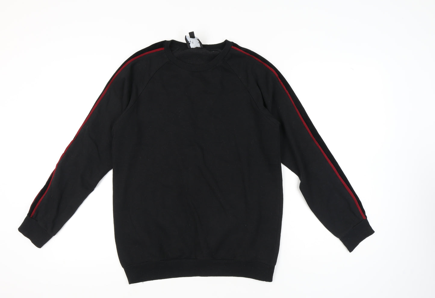 BoohooMAN Men's Black Pullover Sweatshirt Size S