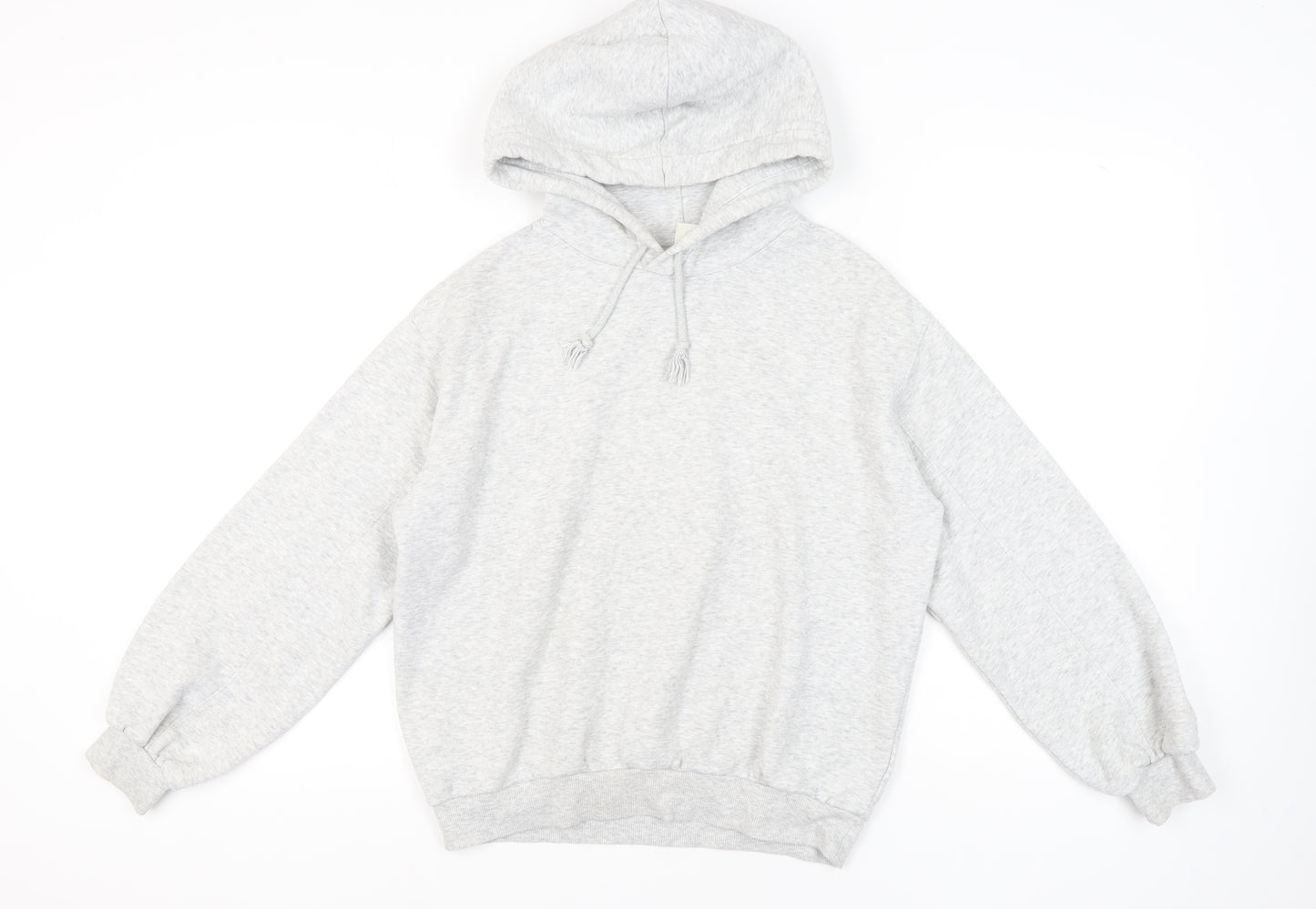 H&M Women's Grey Pullover Hoodie XS