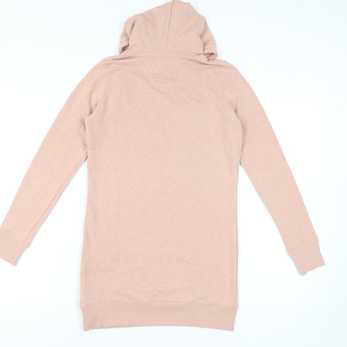 New Look Women's Pink Pullover Hoodie, Size 8