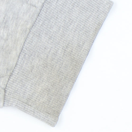 H&M Women's Grey Pullover Sweatshirt Size S