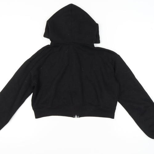 PrettyLittleThing Women's Black Full Zip Hoodie S