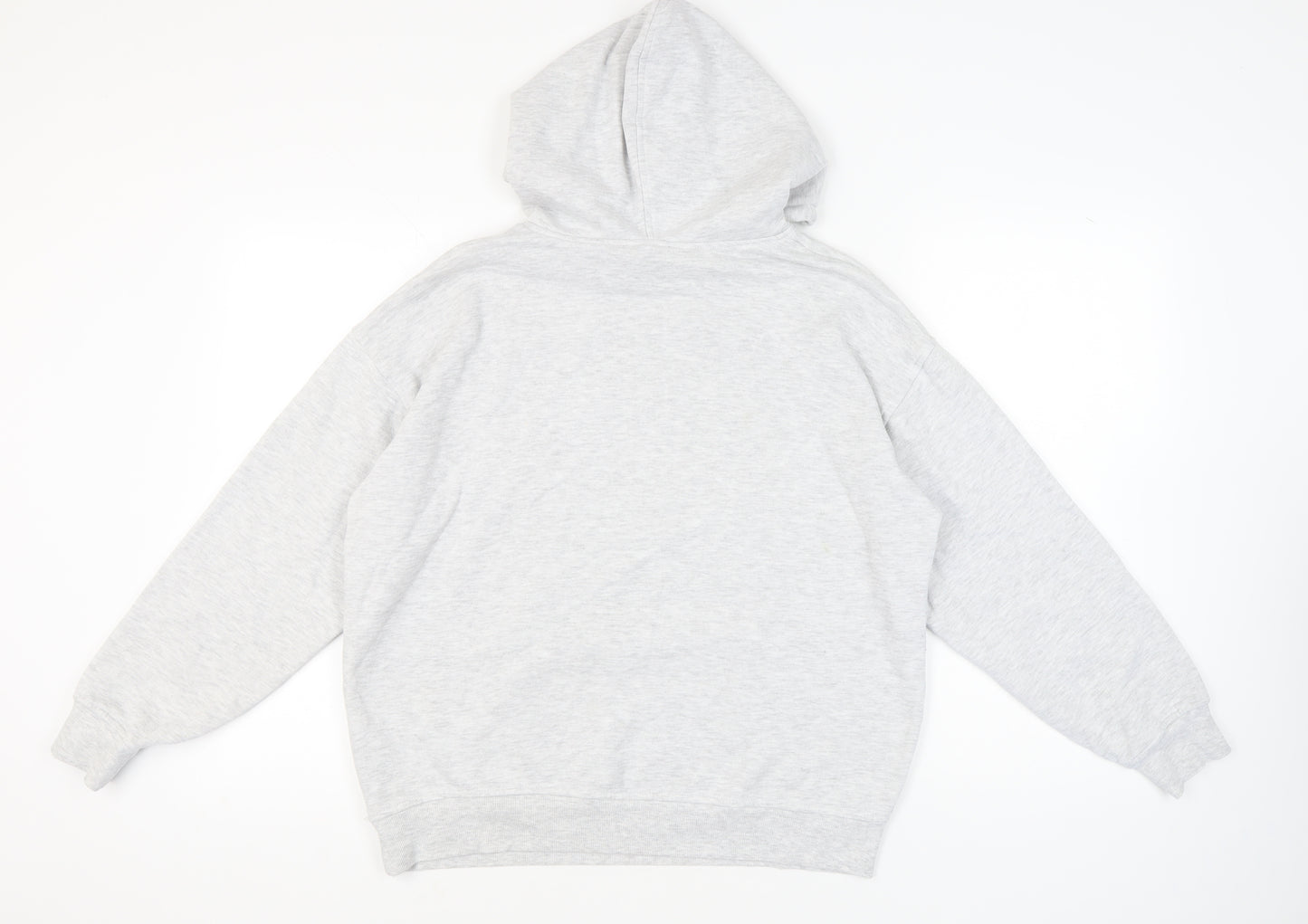 New Look Grey Unisex Pullover Hoodie M, Casual Comfort