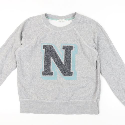 Next Grey Women's Medium Pullover Sweatshirt