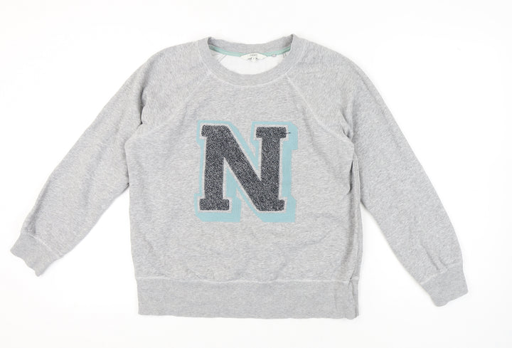 Next Grey Women's Medium Pullover Sweatshirt