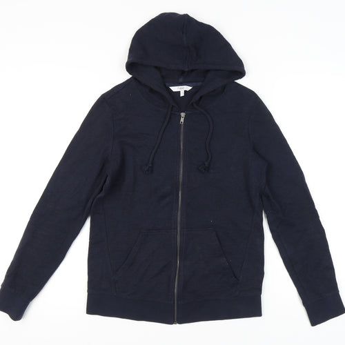 Next Women's Blue Full Zip Hoodie Size 8