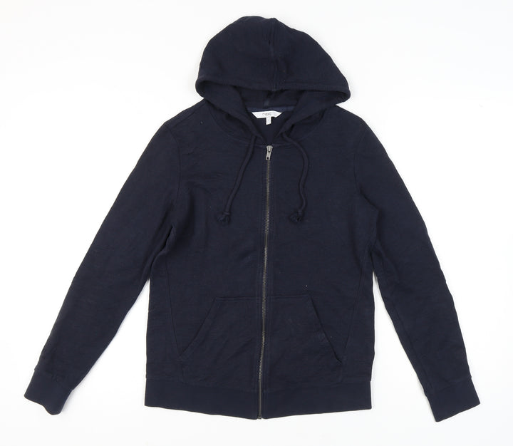 Next Women's Blue Full Zip Hoodie Size 8