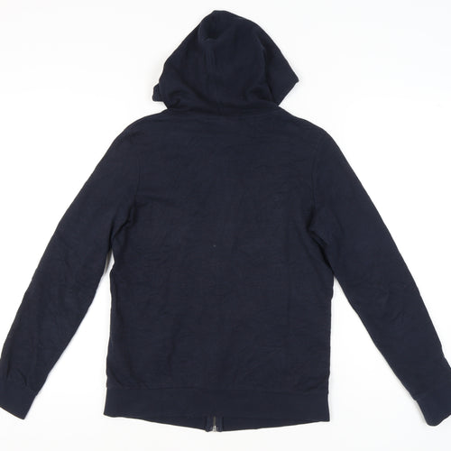 Next Women's Blue Full Zip Hoodie Size 8
