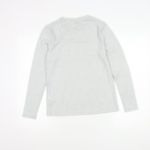 Marks and Spencer Women’s Silver Long Sleeve Top
