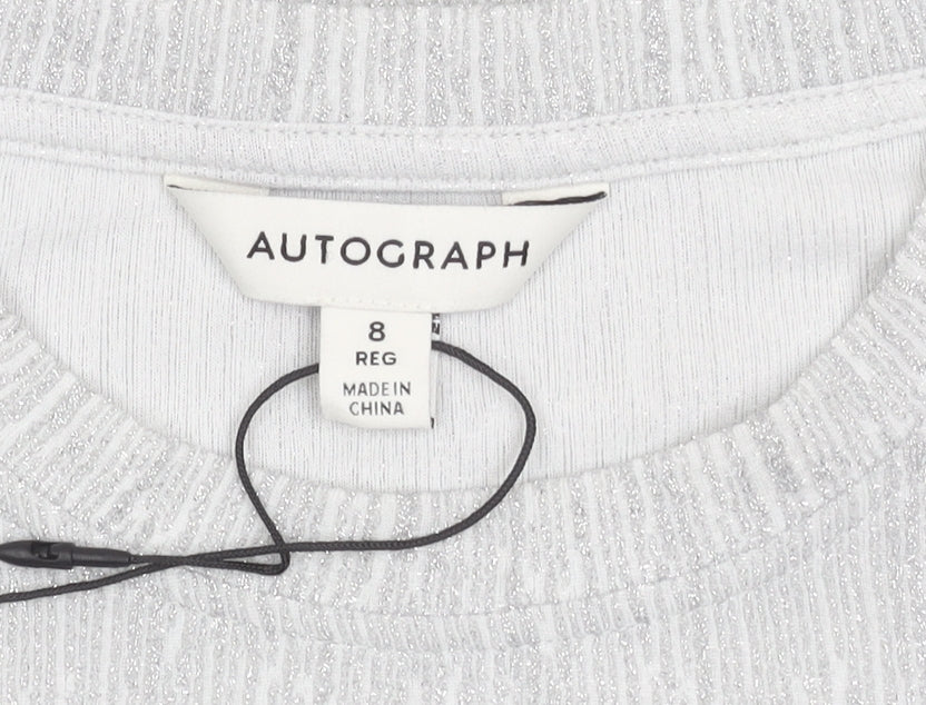 Marks and Spencer Women’s Silver Long Sleeve Top