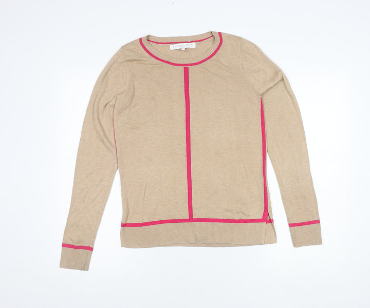 Next Women's Beige Round Neck Jumper Size 8