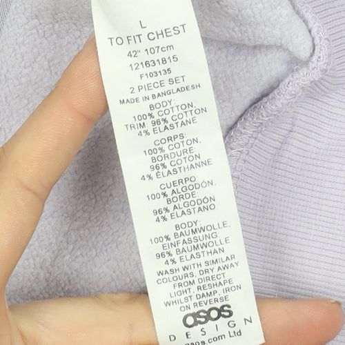 ASOS DESIGN Unisex Hoodie, L, Multicoloured