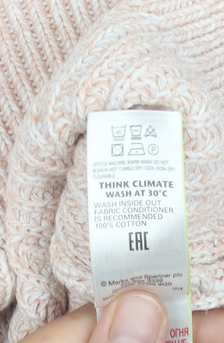 Marks and Spencer Women's Pink Pullover Jumper