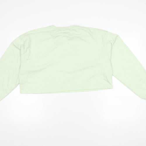 Missguided Women's Green Pullover Sweatshirt Size 14