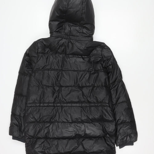 Levi's Women's Black XS Puffer Jacket with Hood