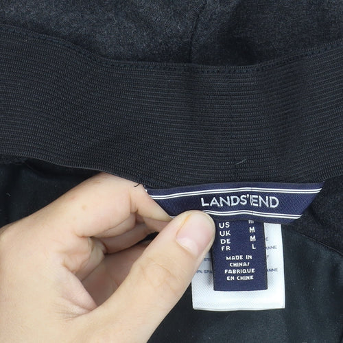 Lands' End Women's Black Leggings Size L