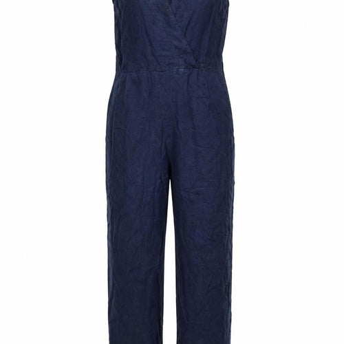 Banana Republic Women's Blue Sleeveless Jumpsuit Size 14