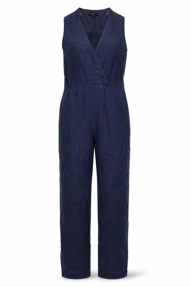 Banana Republic Women's Blue Sleeveless Jumpsuit Size 14