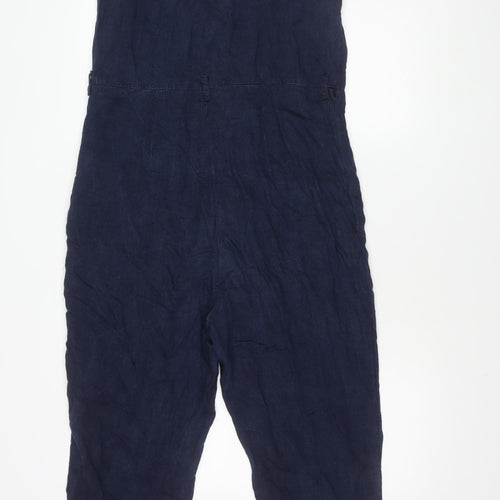 Banana Republic Women's Blue Sleeveless Jumpsuit Size 14