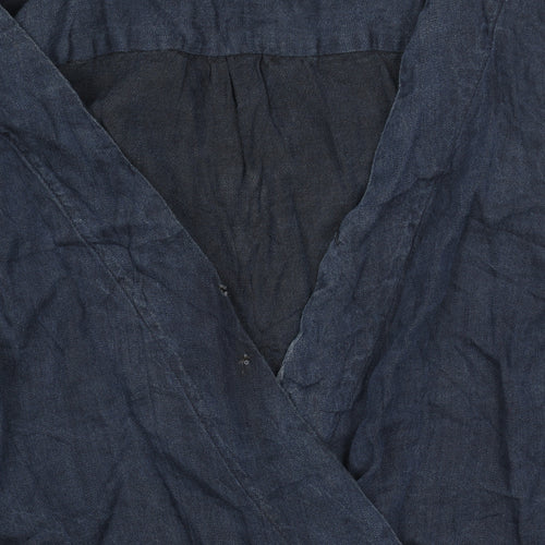 Banana Republic Women's Blue Sleeveless Jumpsuit Size 14