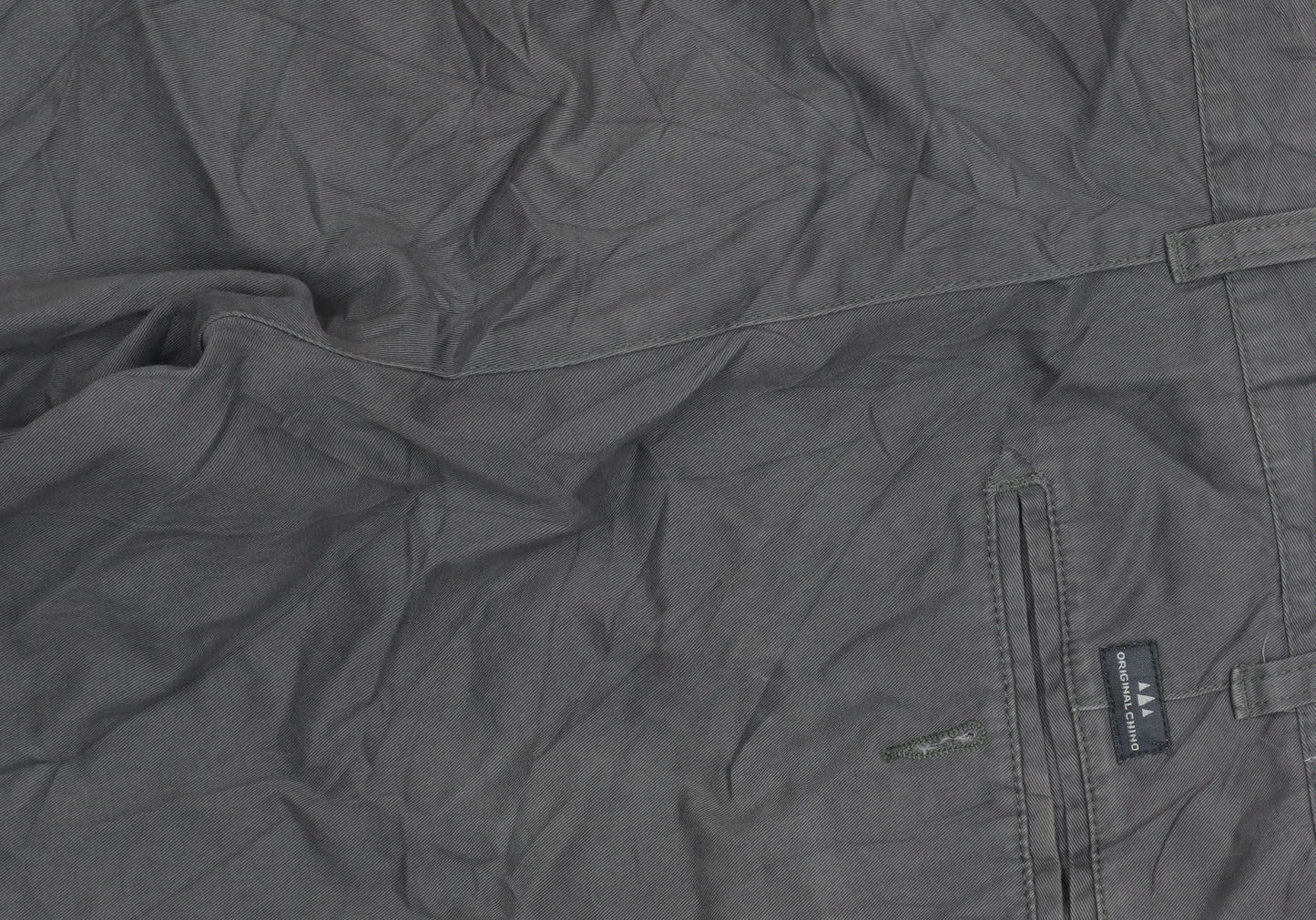BHS Women's Grey Chino Trousers Size 34
