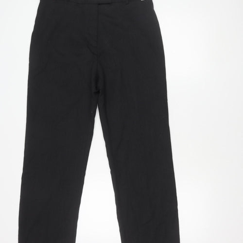 Brook Taverner Women's Black Straight Trousers Size 14