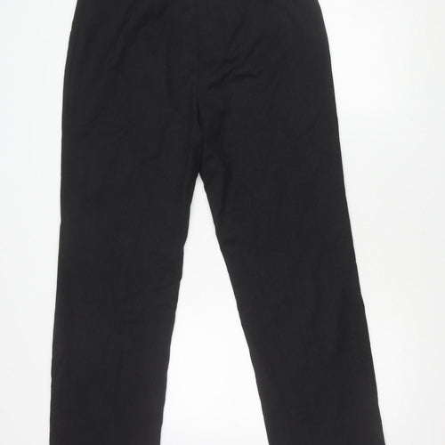Brook Taverner Women's Black Straight Trousers Size 14