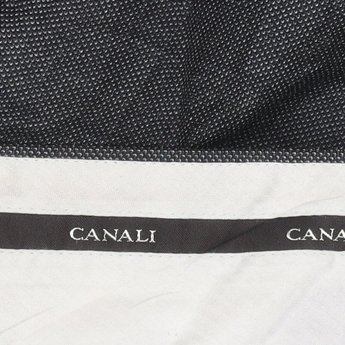 Canali Grey Wool Men's Trousers Size 60