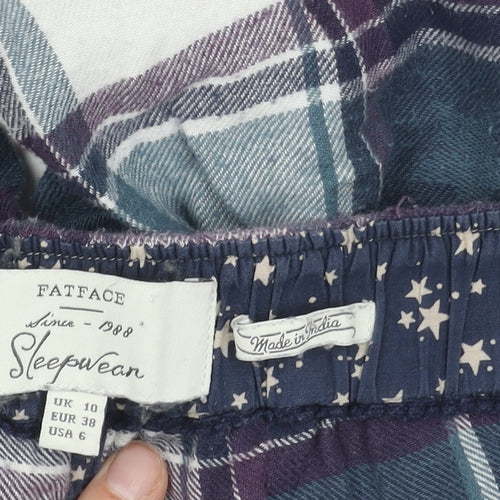 Fat Face Women's Multicoloured Pyjama Pants Size 10