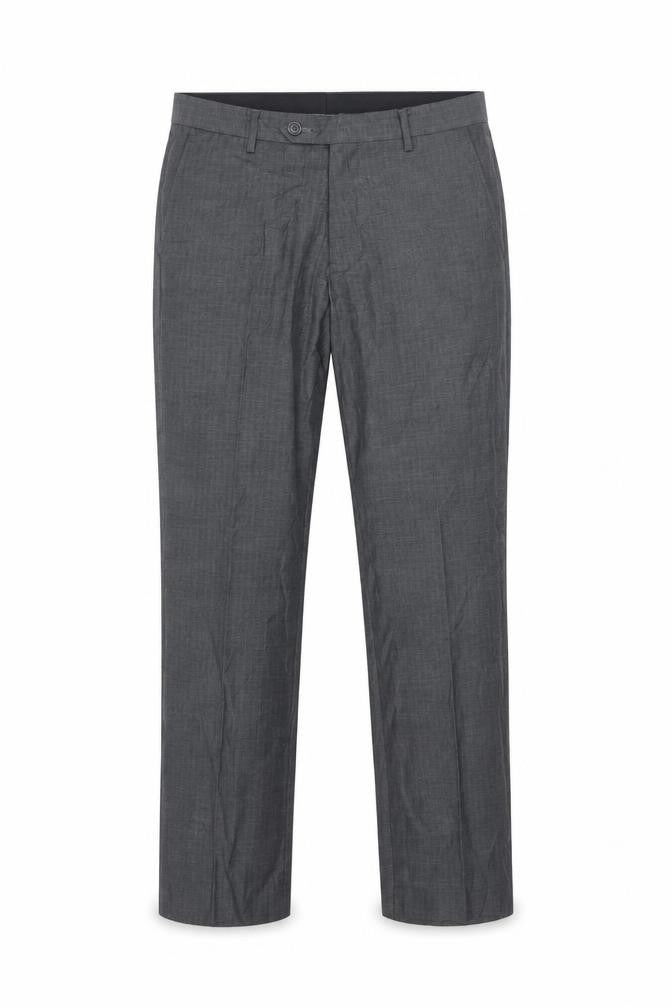 Butler & Webb Men's Grey Dress Pants, 32W x 32L