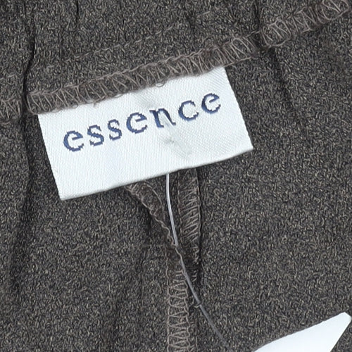Essence Women's Brown Wide-Leg Trousers, Size 24