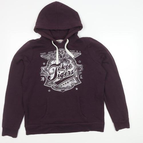 Vintage Edition Unisex Purple Hoodie Size 18