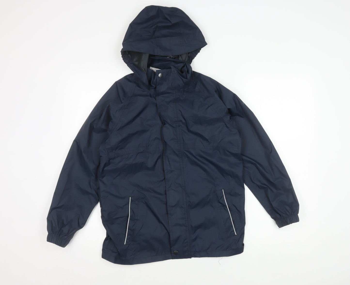 Regatta Boys Blue Rain Coat, Size 9-10 Years, Waterproof