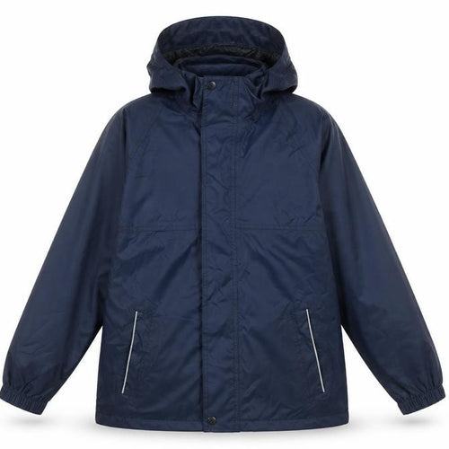 Regatta Boys Blue Rain Coat, Size 9-10 Years, Waterproof