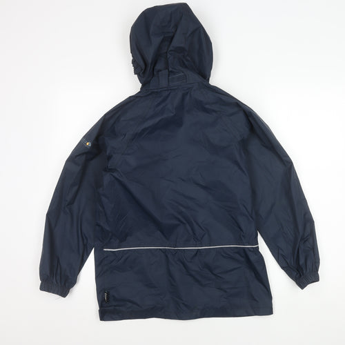 Regatta Boys Blue Rain Coat, Size 9-10 Years, Waterproof