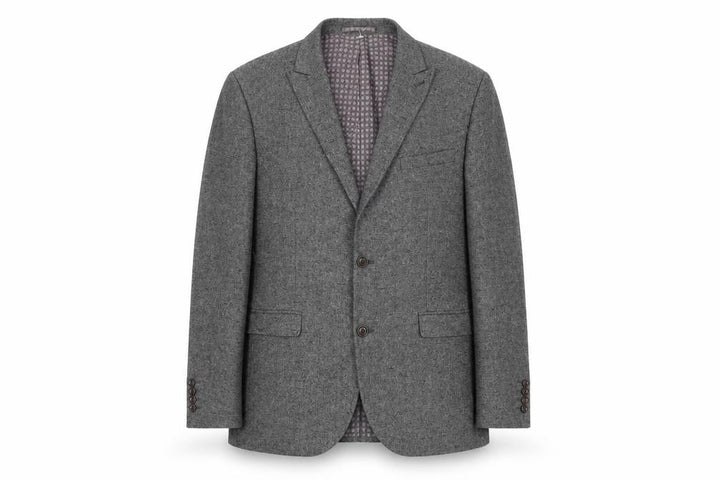 Next Men's Grey Blazer, Size 42, Regular Length
