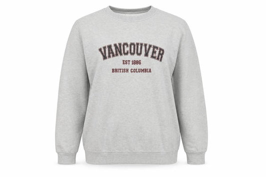 Front view of In The Style Women's Grey, size 10, Pullover Sweatshirt