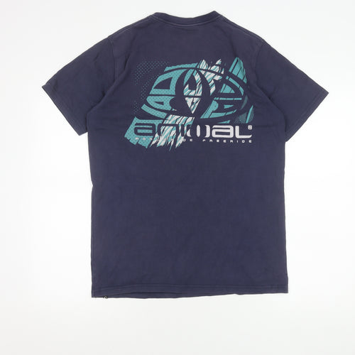 Animal Men's Blue Graphic Logo T-Shirt, Size M