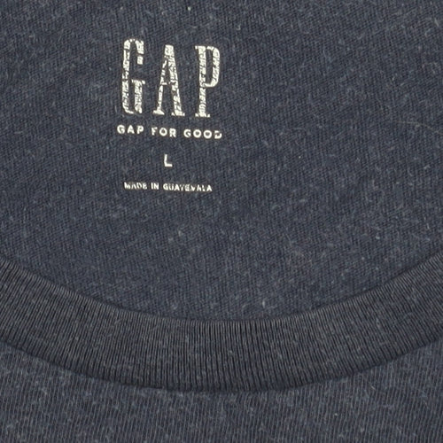 GAP Men's Blue Space Graphic T-Shirt Size L