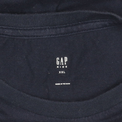 Gap Boys Blue Jawsome T-Shirt 14-15 Years Graphic Print