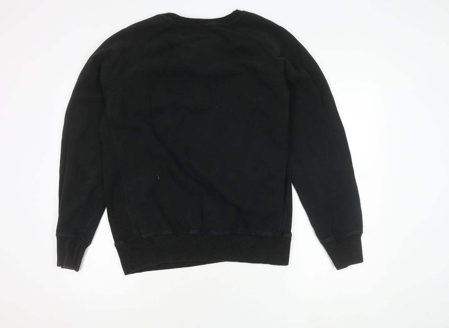 Mantis Unisex Black Graphic Cotton Sweatshirt L