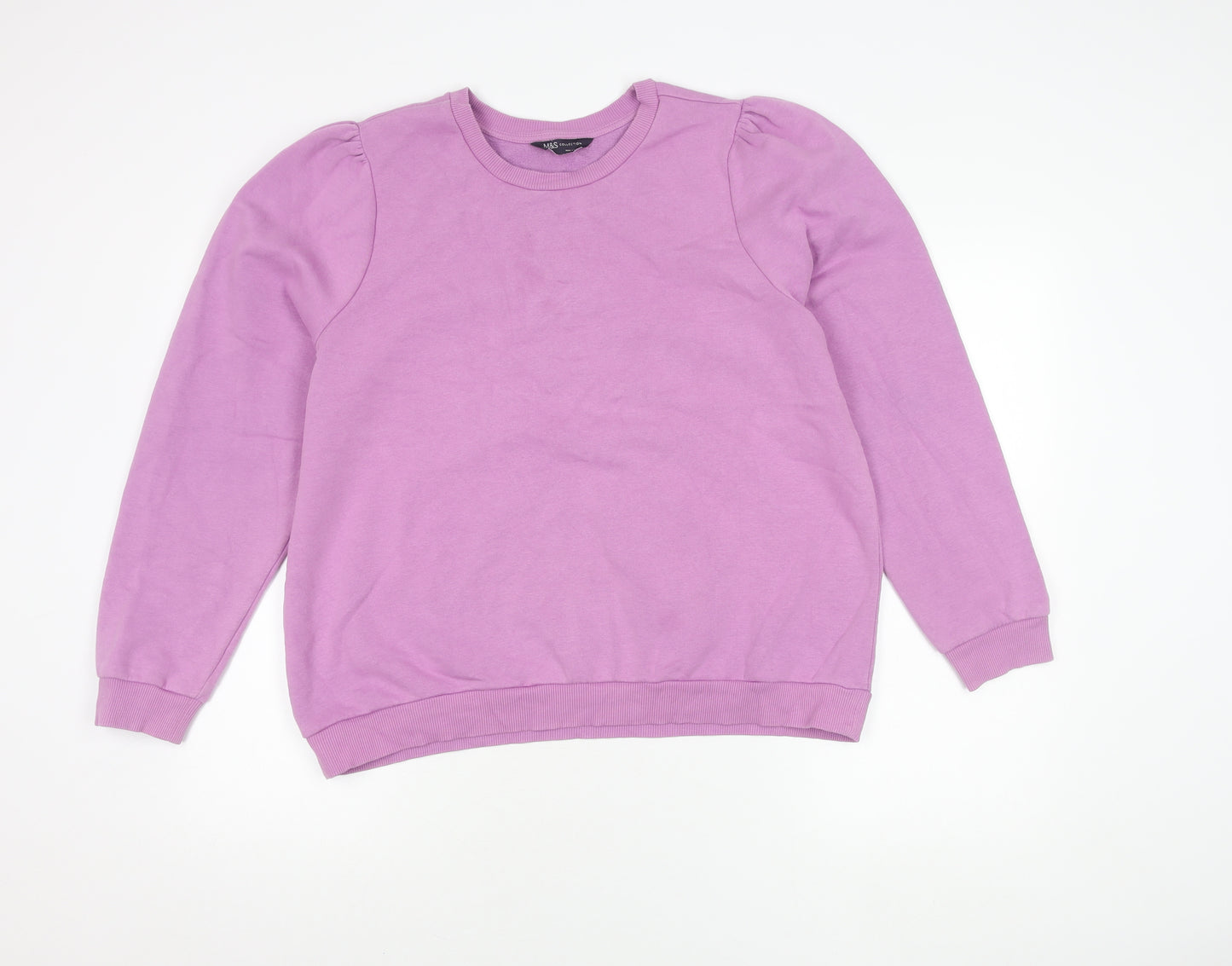 Marks and Spencer Women's Purple Jumper Size 18