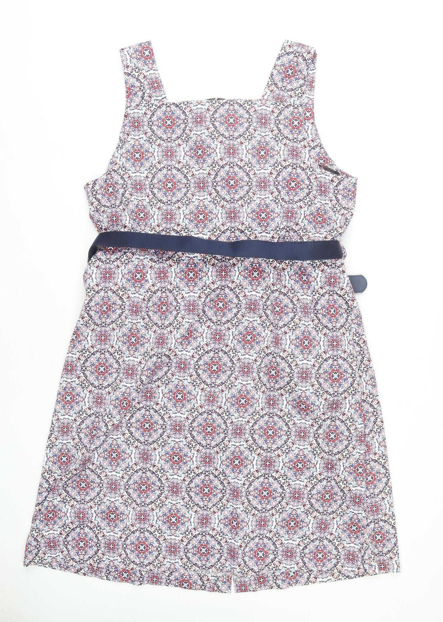 Tu Women's Multicoloured Pinafore Dress Size 20