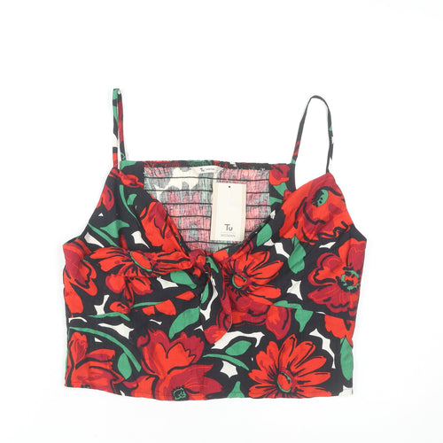 Tu Women's Multicoloured Floral Camisole Size 12