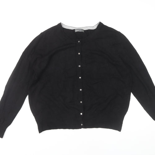 Papaya Women's Black Cardigan Size 20